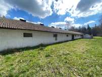 Działka 2,2 ha z zabudowaniami – kurnik/hala 1400 m² + dom + stodoła