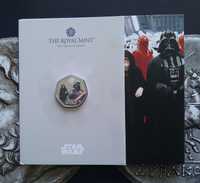 30424#United Kingdom Star Wars 50 pence 2023 colorida
Preço: €