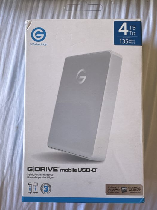 Disco Rígido Externo G-Drive Mobile USB-C 4TB