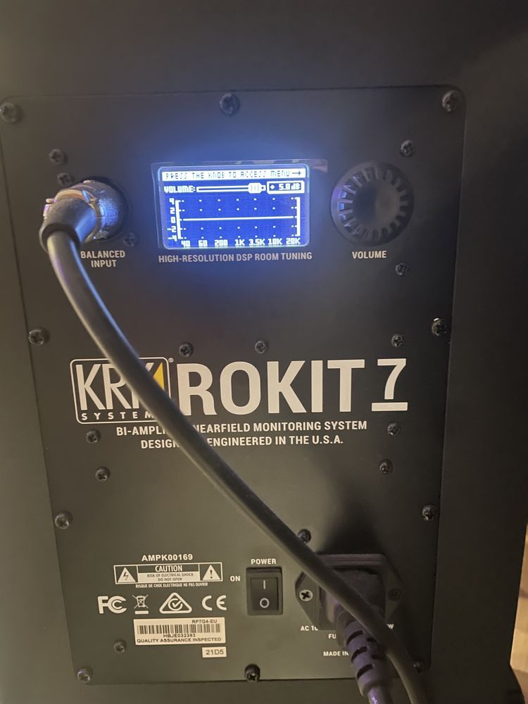 KRK ROKIT 7 + statywy !