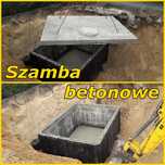 Szamba betonowe 4m3 z najazdem Zbiorniki na szambo gnojówki deszczówki