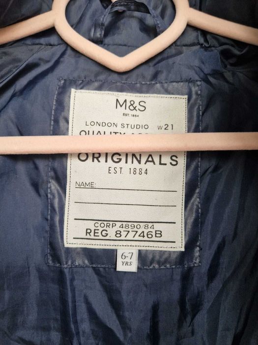 Kurtka zimowa dla dziewczynki 6-7 lat, rozm. 122