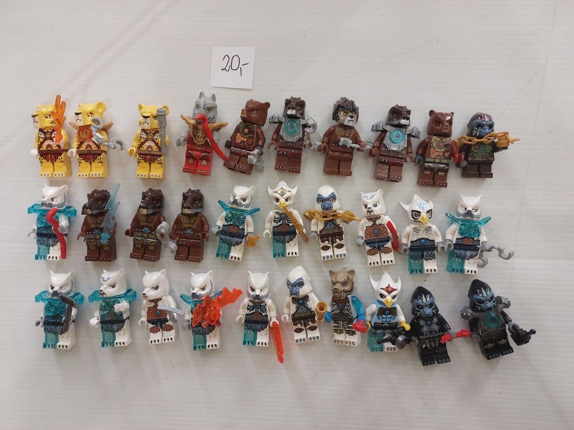 Lego figurki Chima.