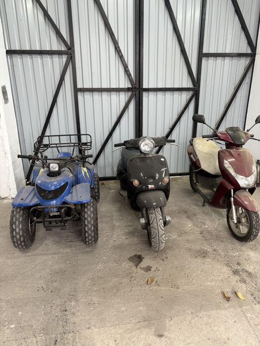 Pakiet quad plus 2 skutery
