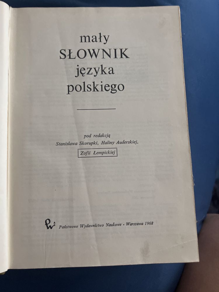 Mały słownik języka polskiego