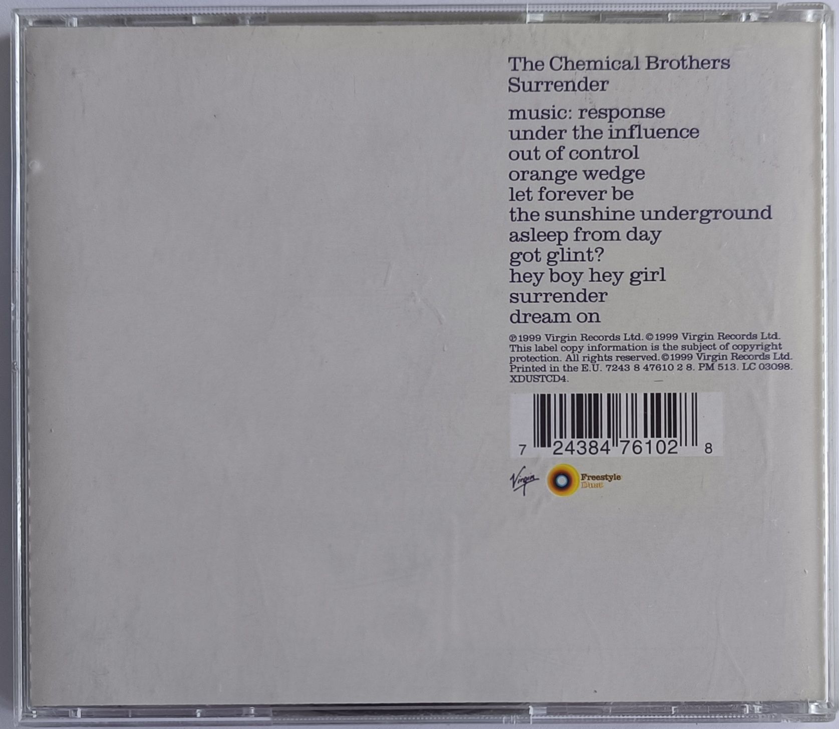 The Chemical Brothers Surrendel 1999r