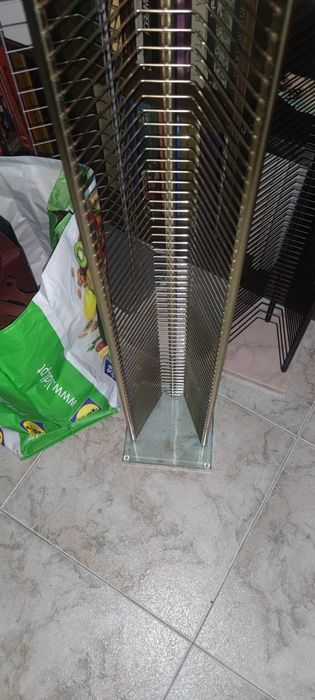 Arquivador Estante - expositor CD's NOVO - Para 80 CD's Base VARIAS CO