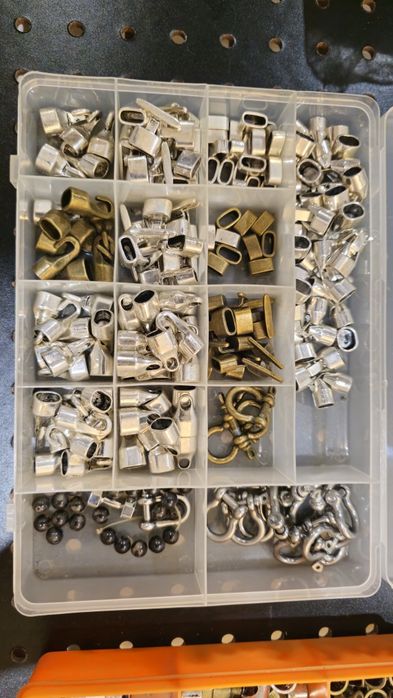 GRANDE LOTE! Fechos e Acessórios Novos Bijuteria/Pulseiras