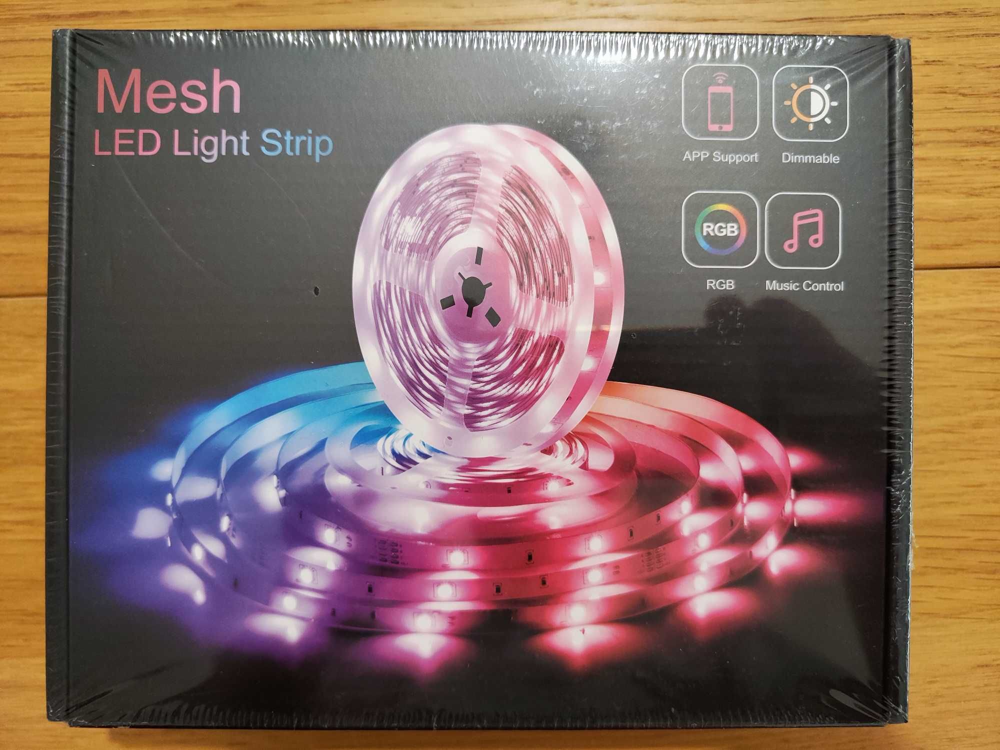 Taśma LED RGB mesh 20m 12V IP20 pilot aplikacja KOOSEED JYX-5050X30N