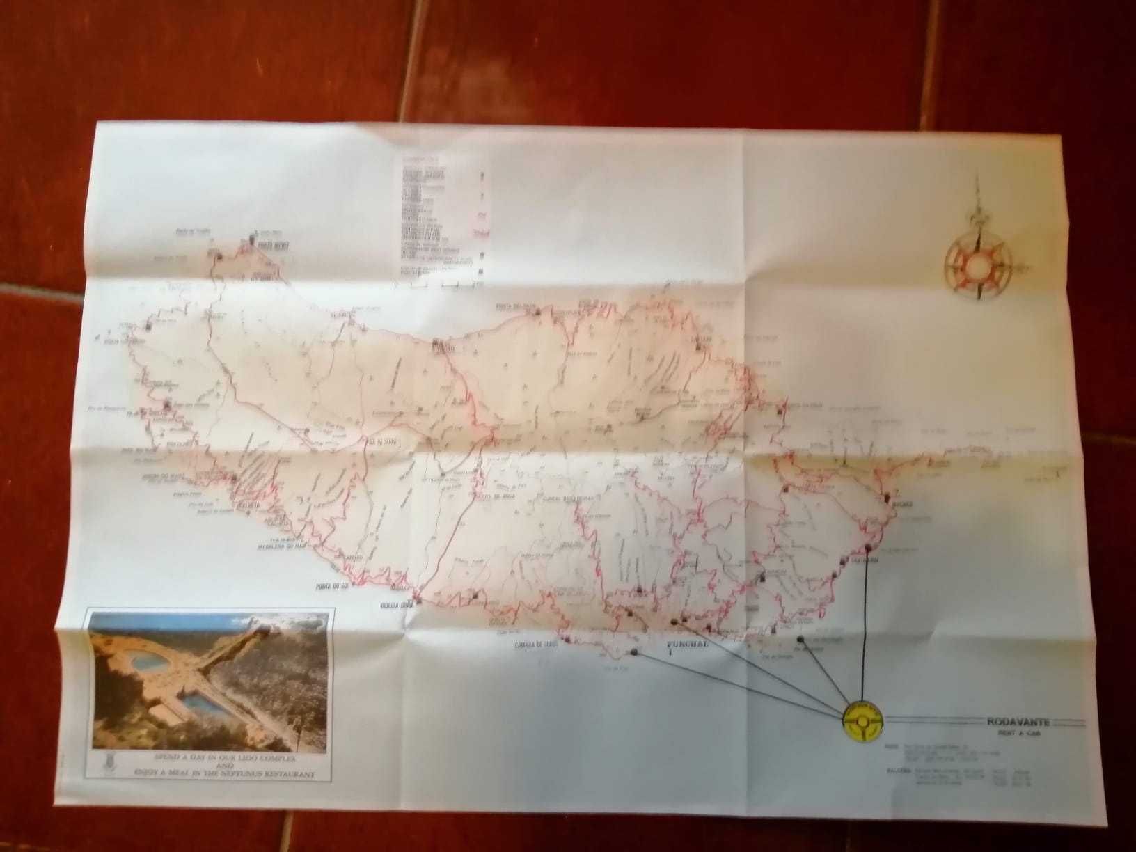 mapa da ilha do funchal