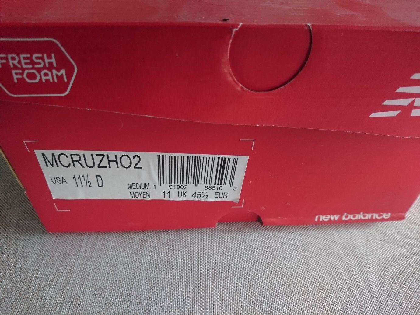 Buty New Balance męskie Fresh Cruz V2 MCRUZHO2 45,5 sneakers
