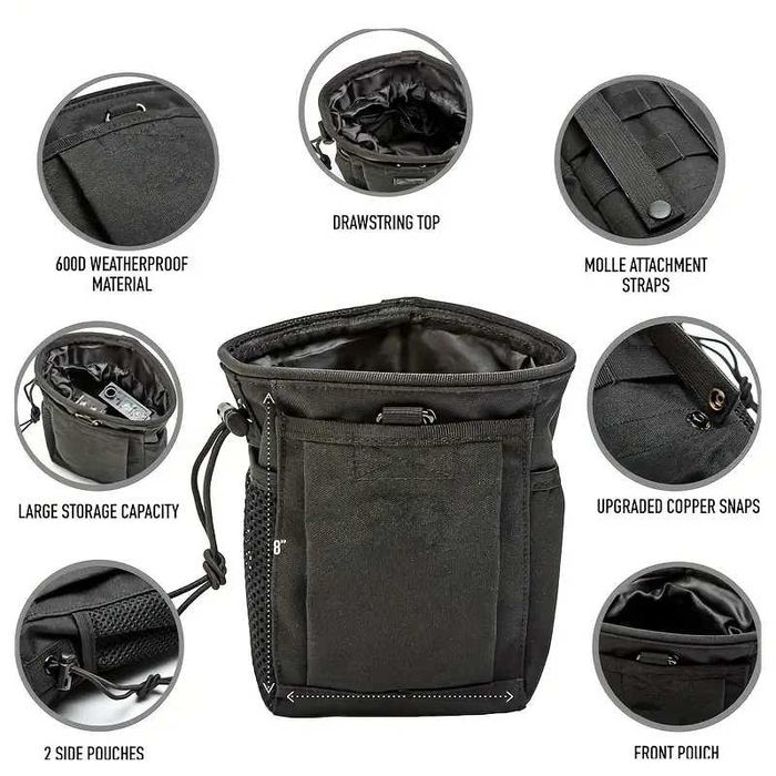 Bolsa Molle Para Uso Externo, Com Cordão, Bolsa De Coldre Ajustável