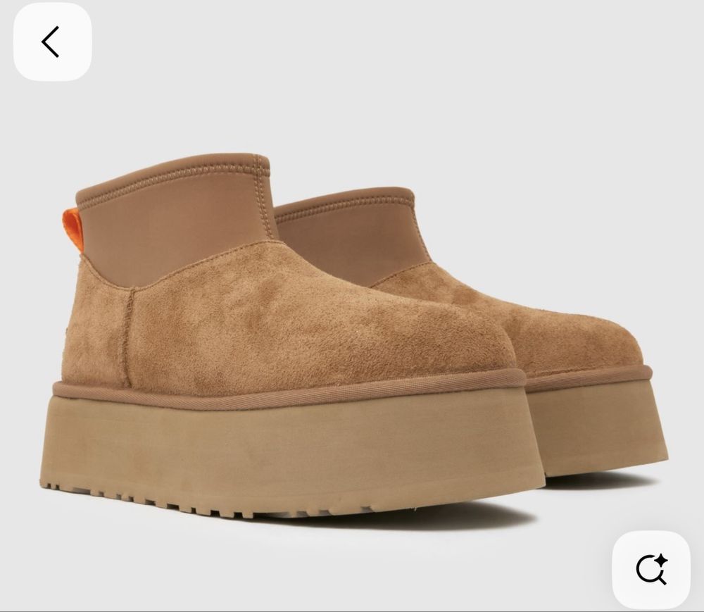 Замшеві черевики/ботинки UGG 38 ОРИГІНАЛ Classic Mini Dipper