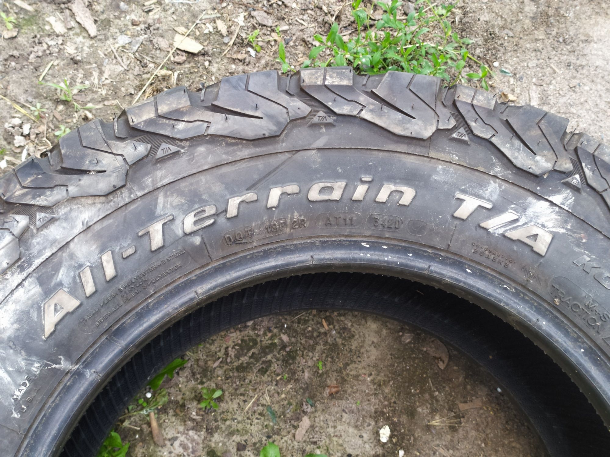Шини 265/65 R17 All-Terrain BFGoodrich