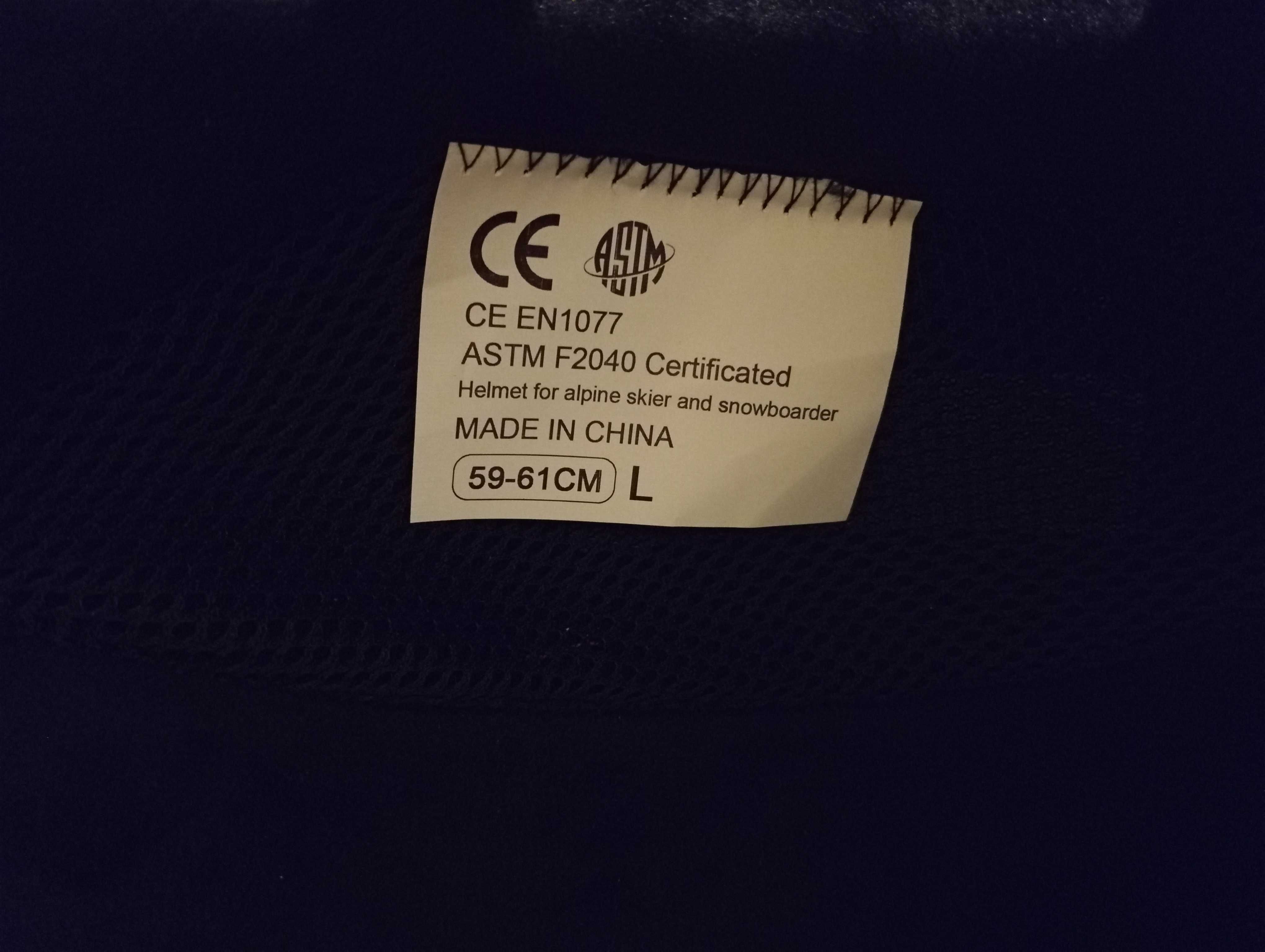 LIXADA Kask narciarski, L