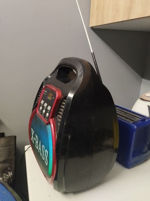 Блютуз Колонка с флэшкой радиоприёмник  музыкальный центр акустическая