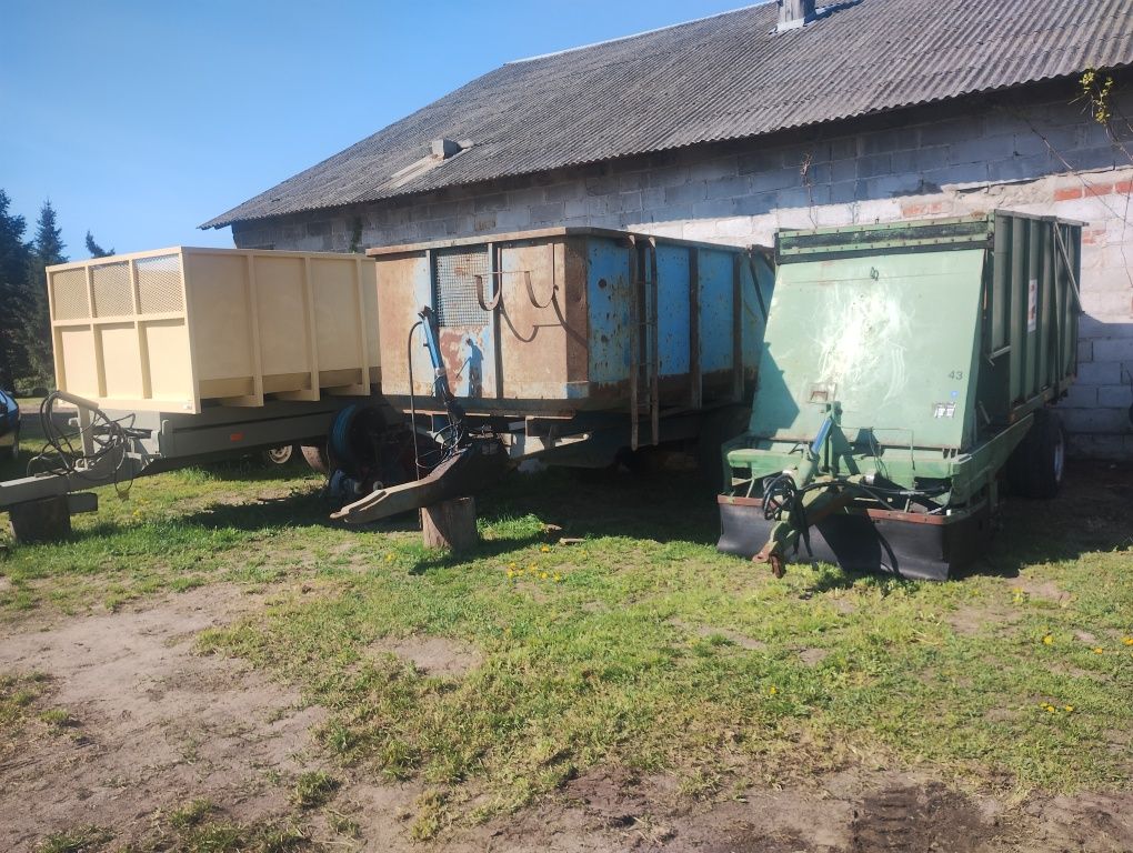 Wywrotka skorupa 16 ton kiper tandem