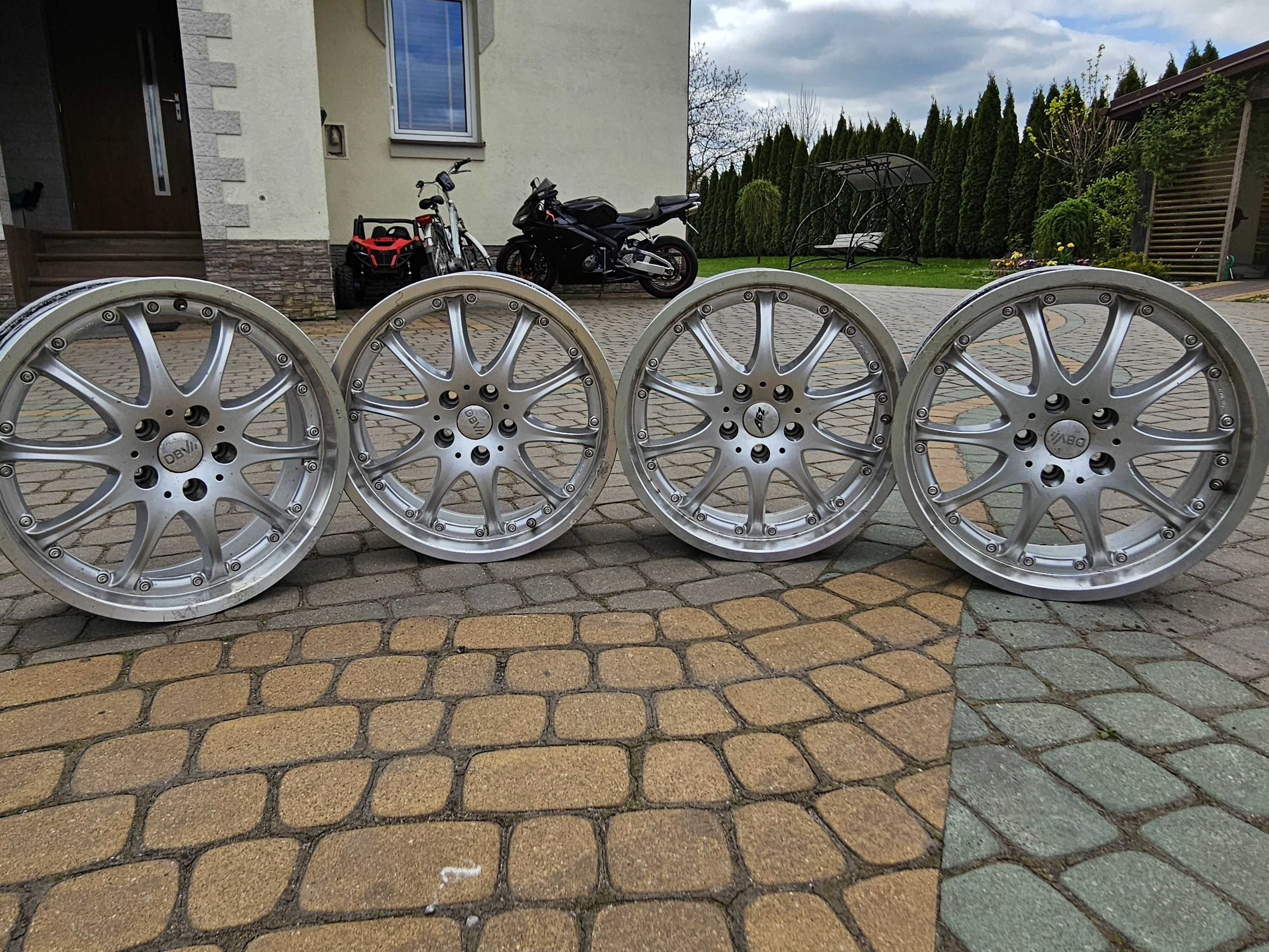 Felgi DBV 18' z rantem  8j 5x114.3 honda kia mitshubishi nissan mazda