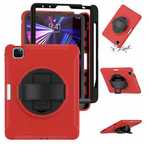 Etui Case Plecki na Apple iPad 11 PRO /AIR 4/5 10,9 RED BLACK + GRATIS