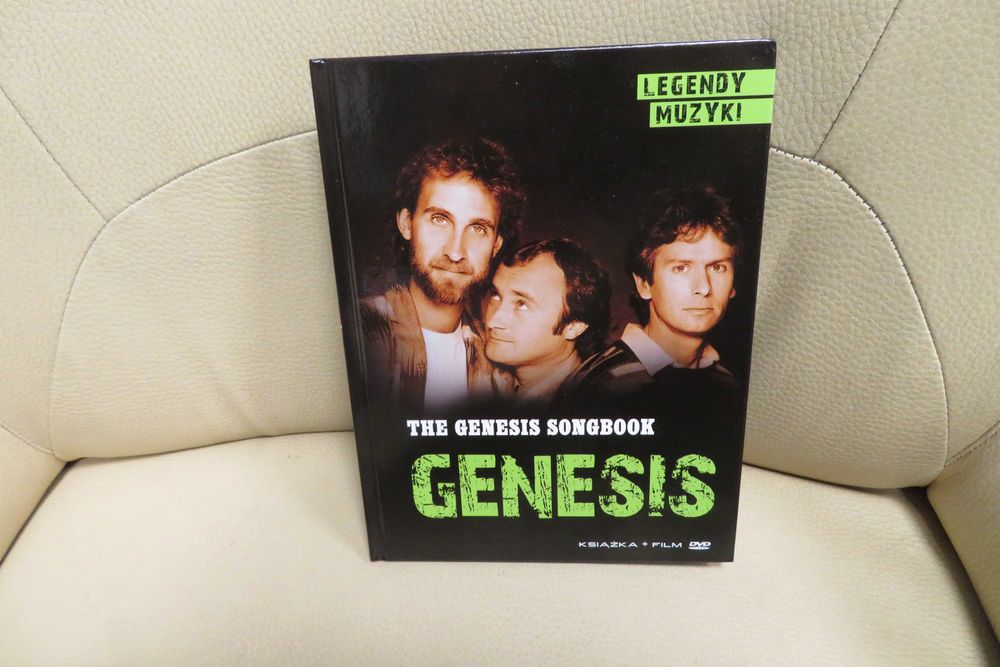 GENESIS -The Genesis Songbook- DVD+książka -używane , stan b.dobry