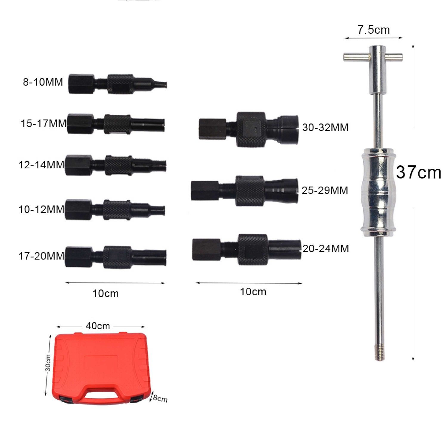 Extrator de rolamentos internos 8-32mm com deslizador | NOVOS