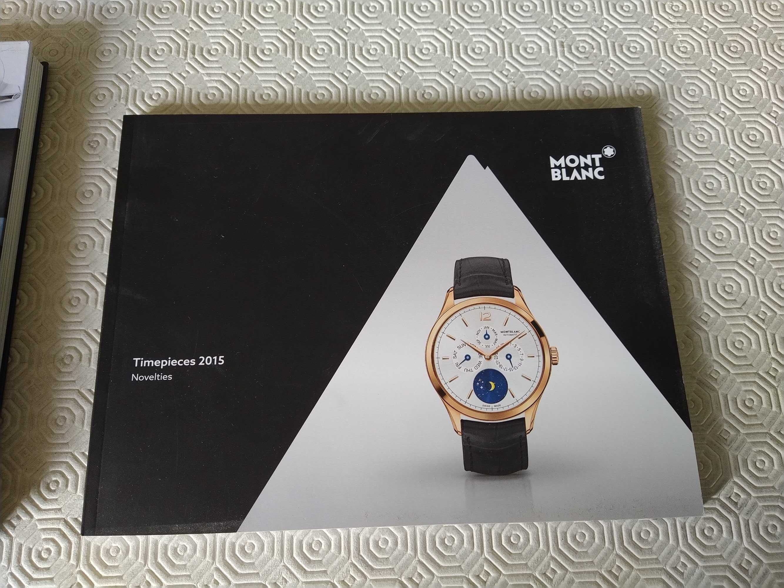 Livros Montblanc Timepieces Edições 2013/4 e Edição 2015