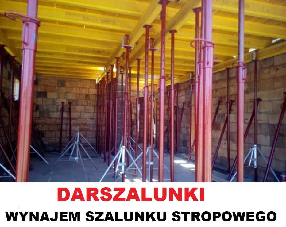 Wynajem Wypożyczalnia Szalunek Stropowy  Deskowanie Stropu