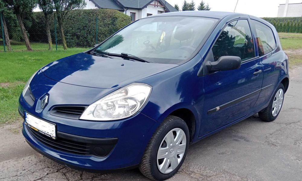 Renault Clio 3 Klimatyzacja Bardzo Ładny Mały przebieg 158 tys km