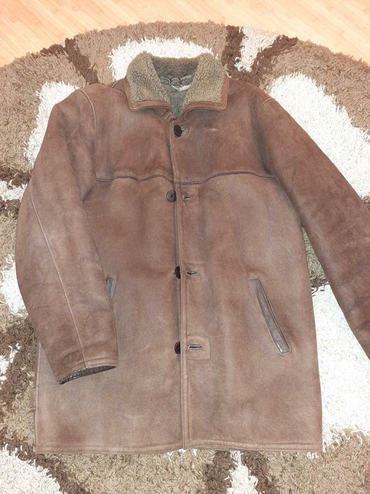 Натуральная дубленка мужская