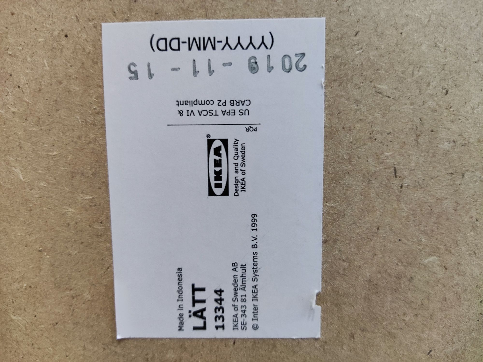 Stolik i 2 krzesełka Ikea Latt - rezerwacja