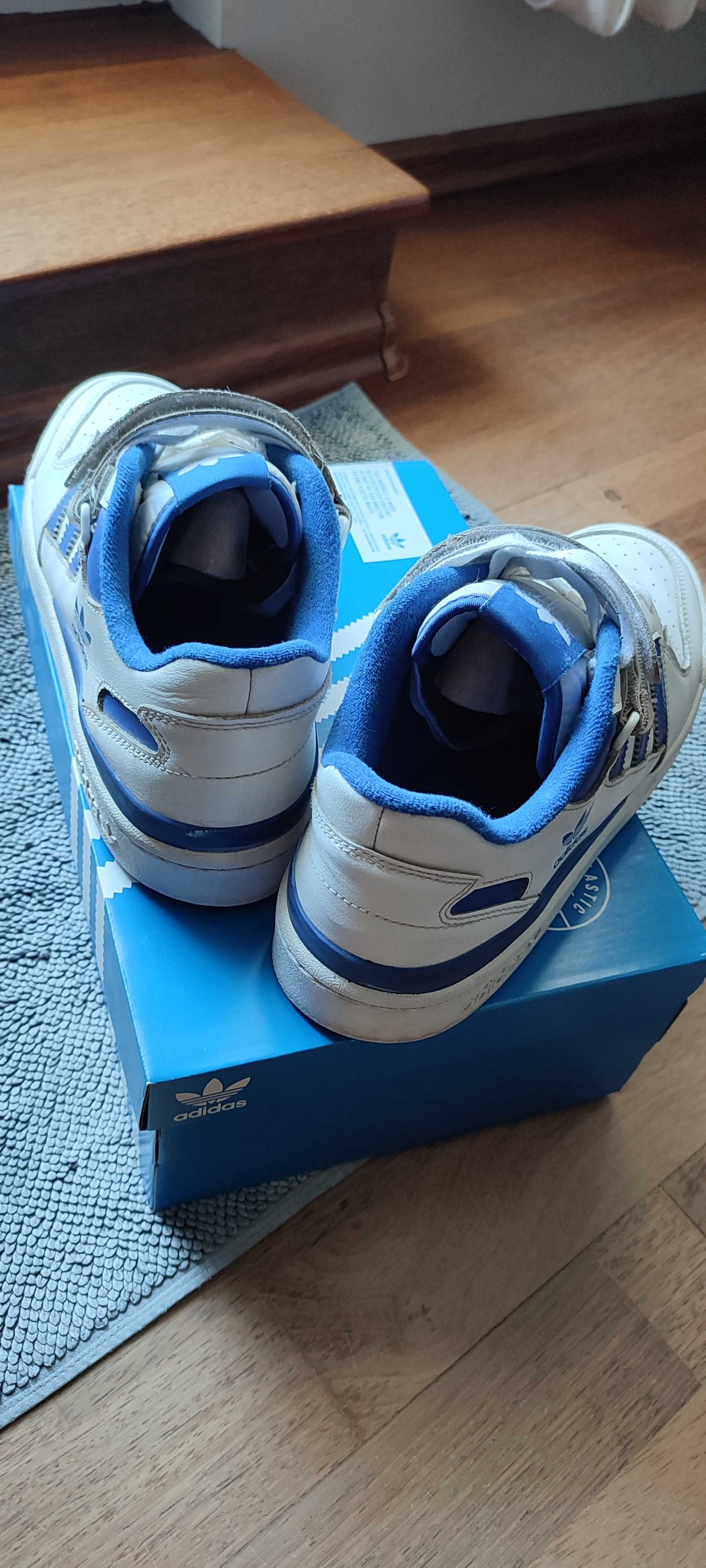 Adidas Forum Low royal blue rozm.44 2/3