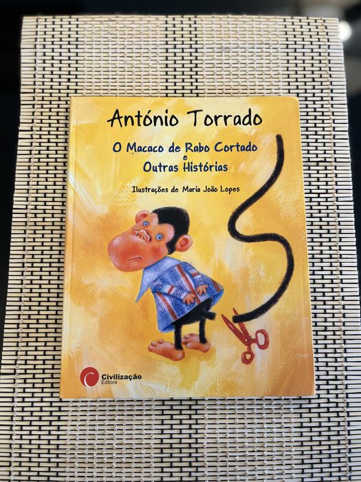 Livro infantil O Macaco de Rabo Cortado