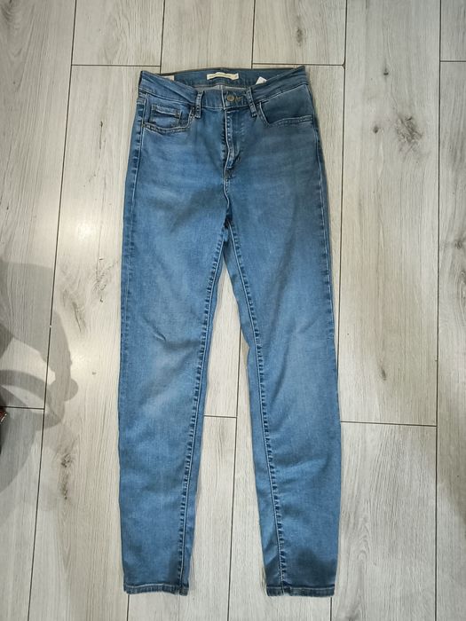 Spodnie Levis S 36 27 z wysokim stanem Skinny rurki