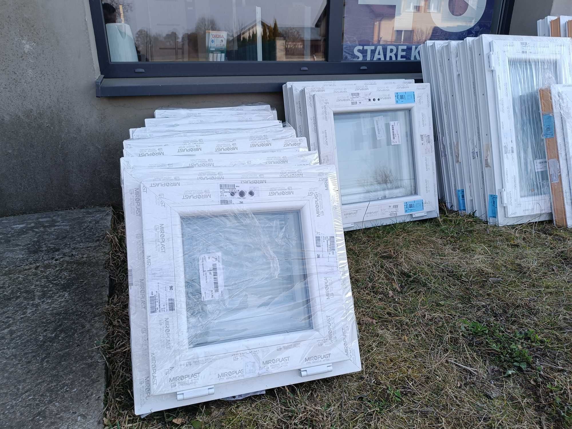 okno pcv białe 865 x 1435 mm UR dostępne od ręki