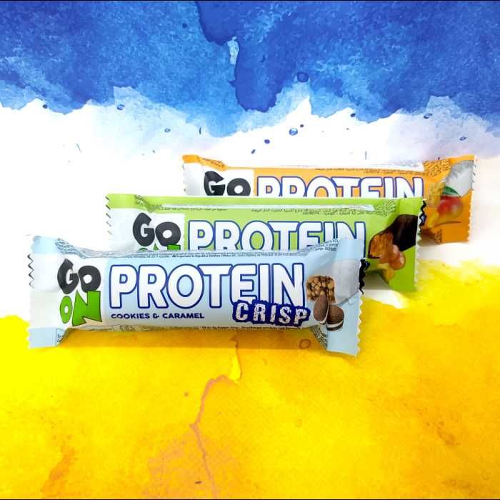 Смачні протеїнові батончики з кульками Goon Protein Crisp