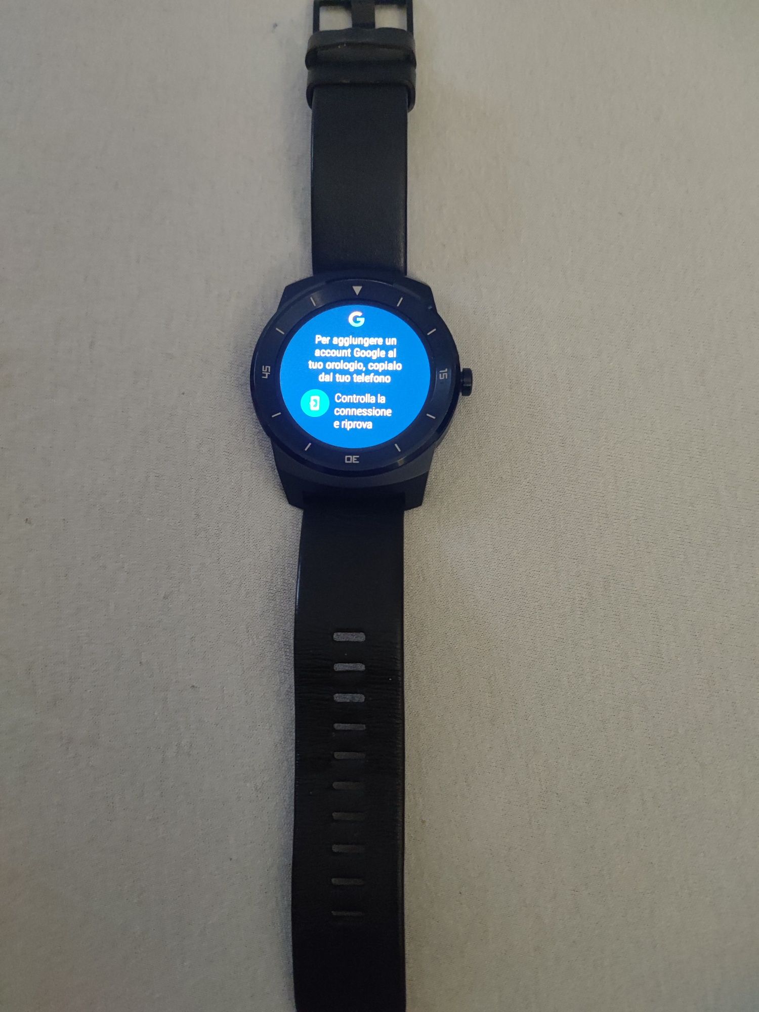Смарт годинник LG G Watch R Black