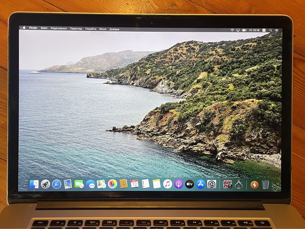 Екран (дисплей) в сборі для Macbook Pro 15” A1398 (2012 - Early 2013)