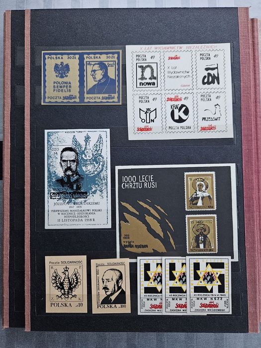 Solidarność.   Znaczki Solidarności