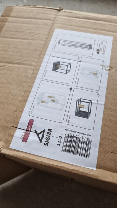 Lampa loftowa loft Sigma Vigo 32225 plafon oprawa sufitowa 3x60W E27