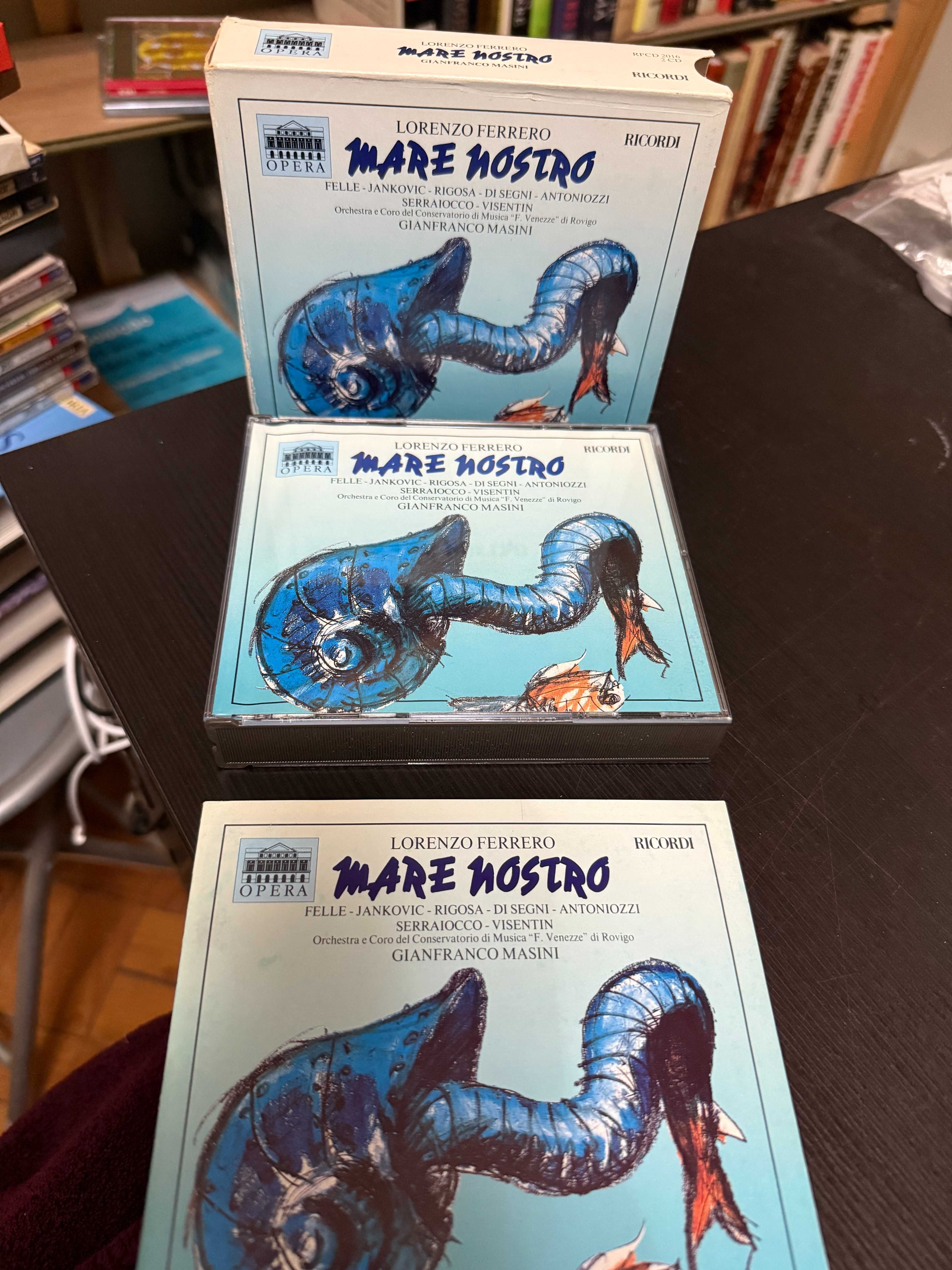 Lorenzo Ferrero – Mare Nostro – Felle, Jankovic – Gianfranco Masini