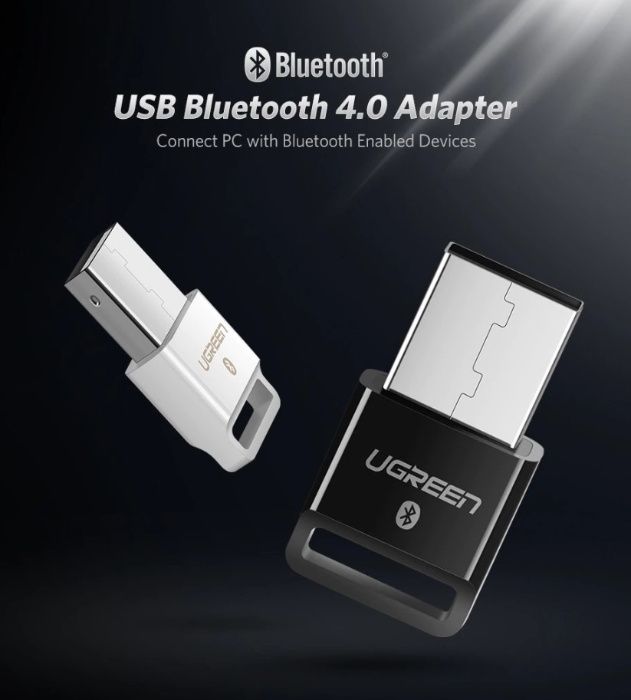 Ugreen Беспроводной USB Bluetooth 4.0 aptx Адаптер Dongle PC Windows