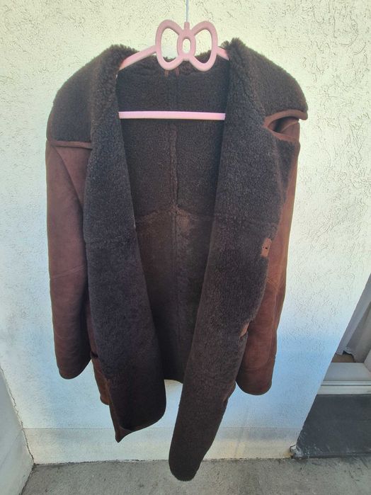 Kożuch naturalny męski