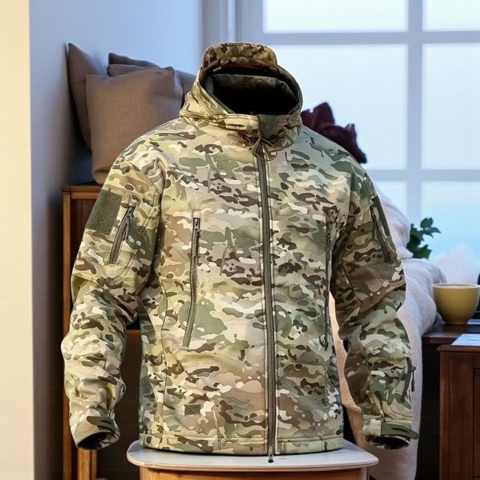Чоловіча Куртка Soft Shell Мультикам(Розмір М і L)