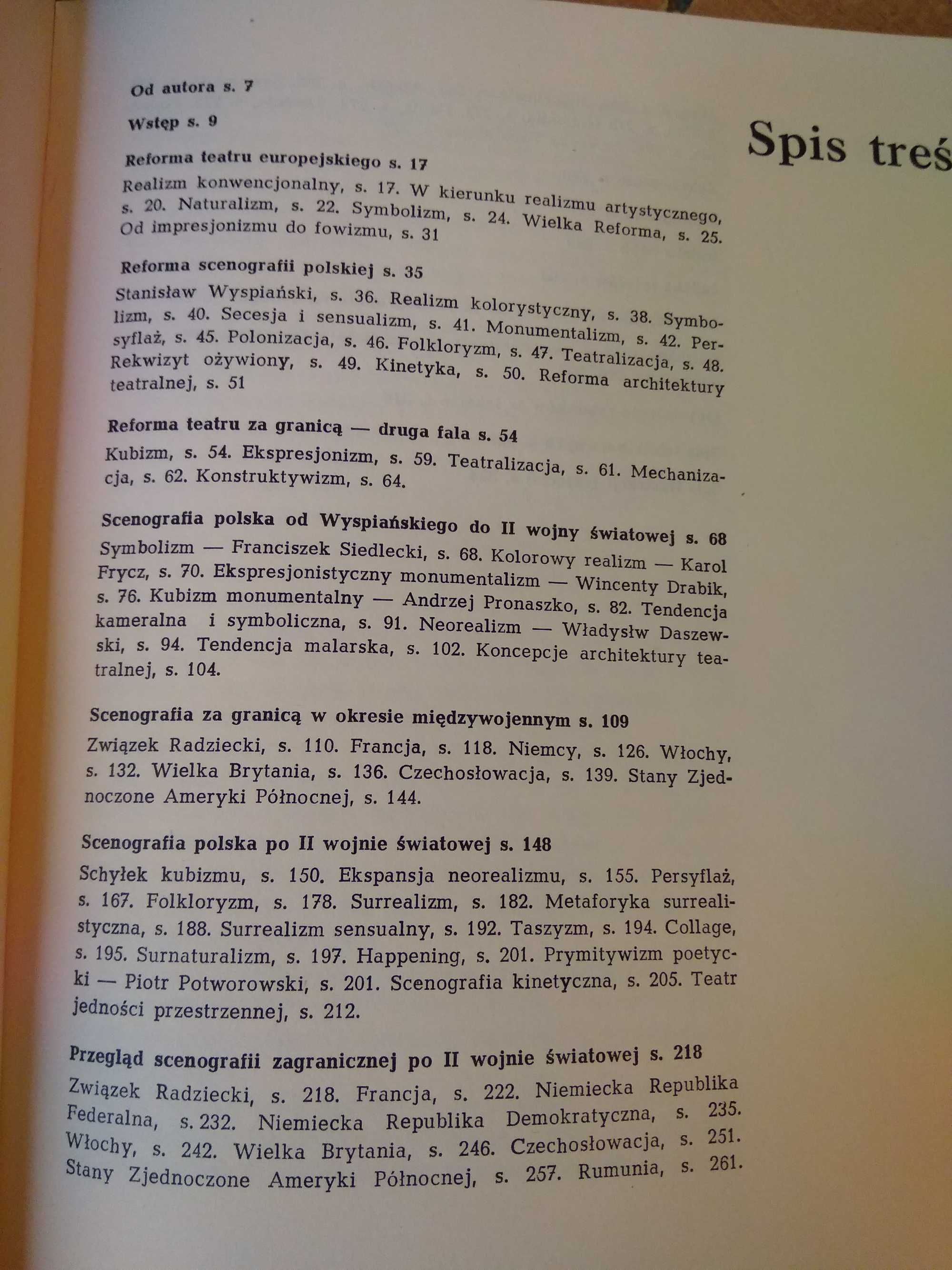Sztuka SCENOGRAFIA : Kierunki scenografii współczesnej - Z. Strzelecki