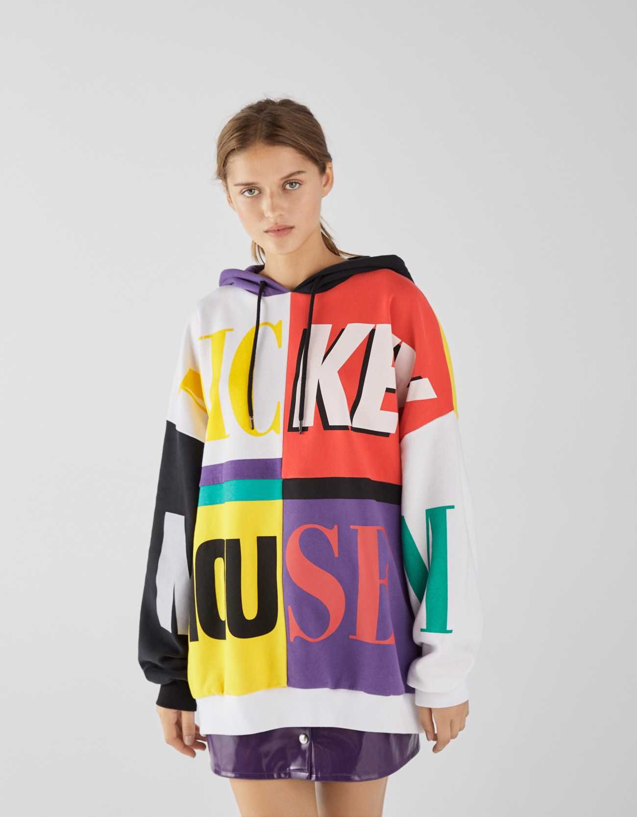 Sweatshirt unissexo oversize tamanho L Mickey Mouse