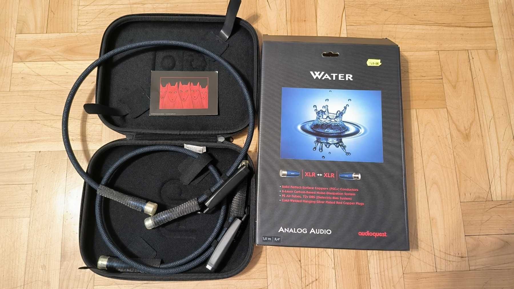 Audioquest water 1 m XLR