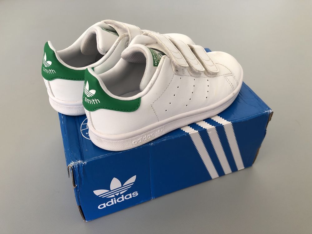 Ténis Adidas Stan Smith CF Originals de criança 30