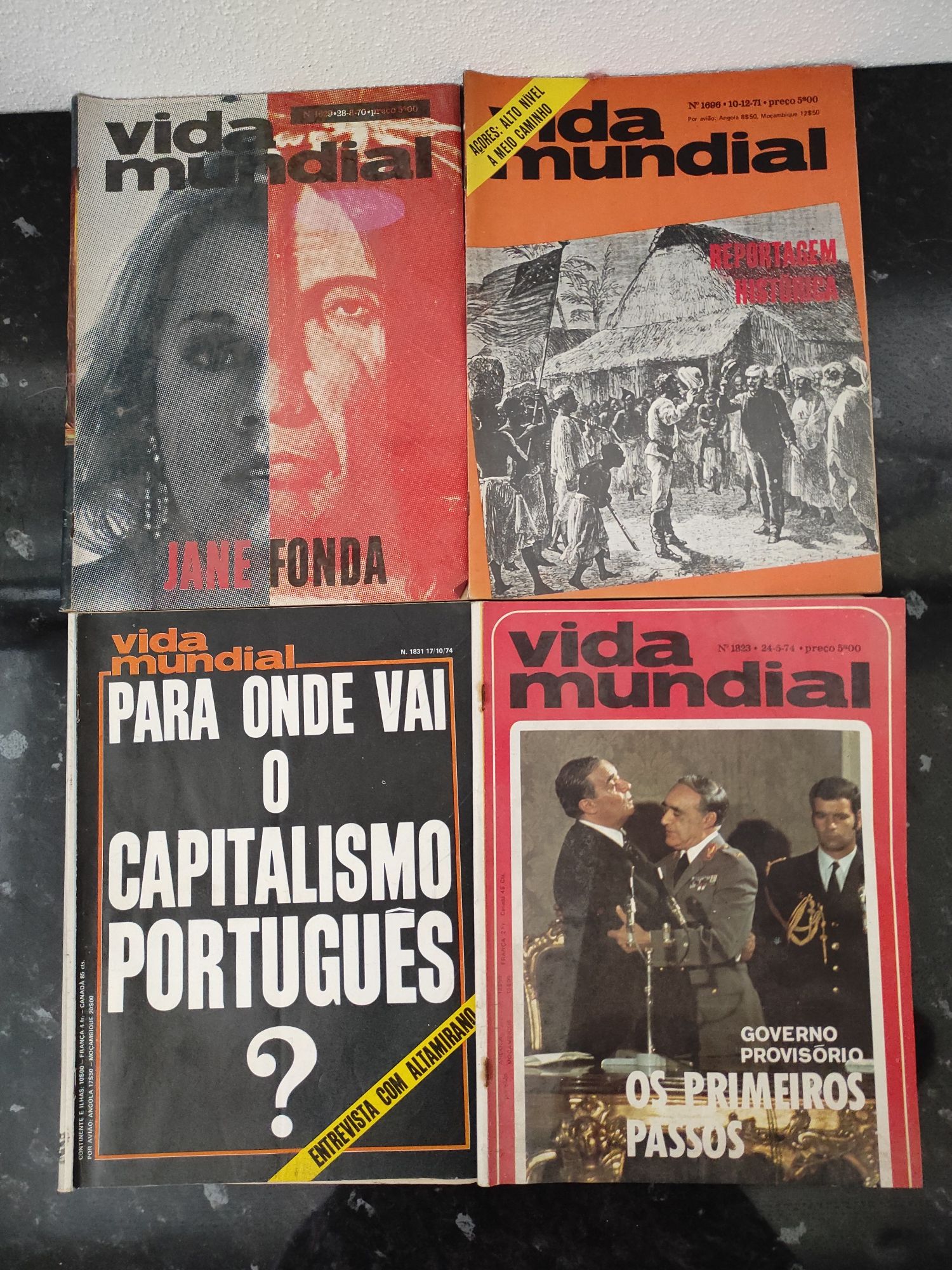 Revistas " vida mundial"