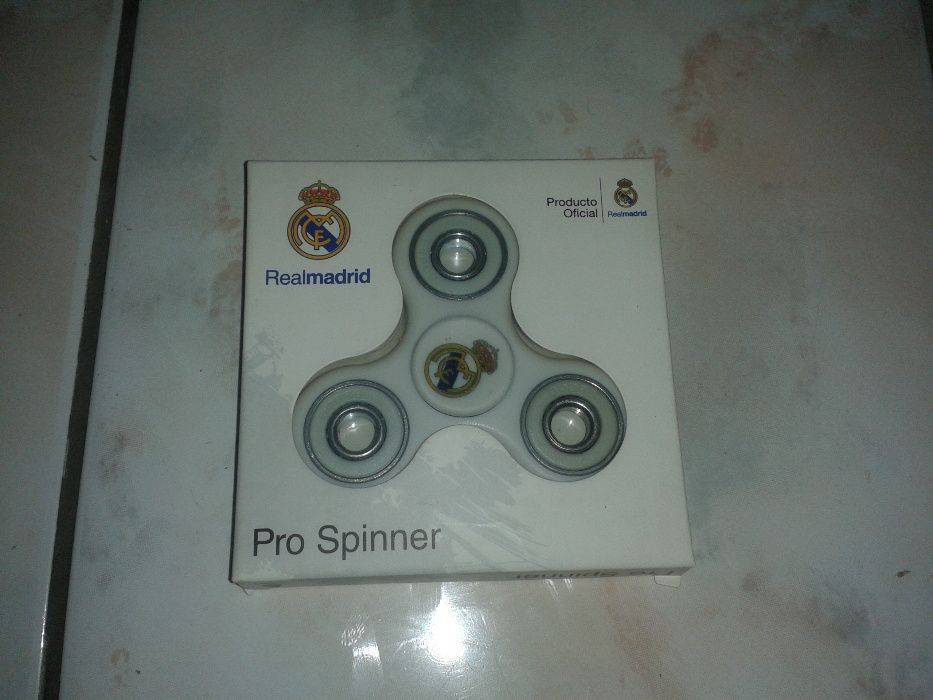 Nowy! Licencjonowany Fidget Spinner Real Madrid!