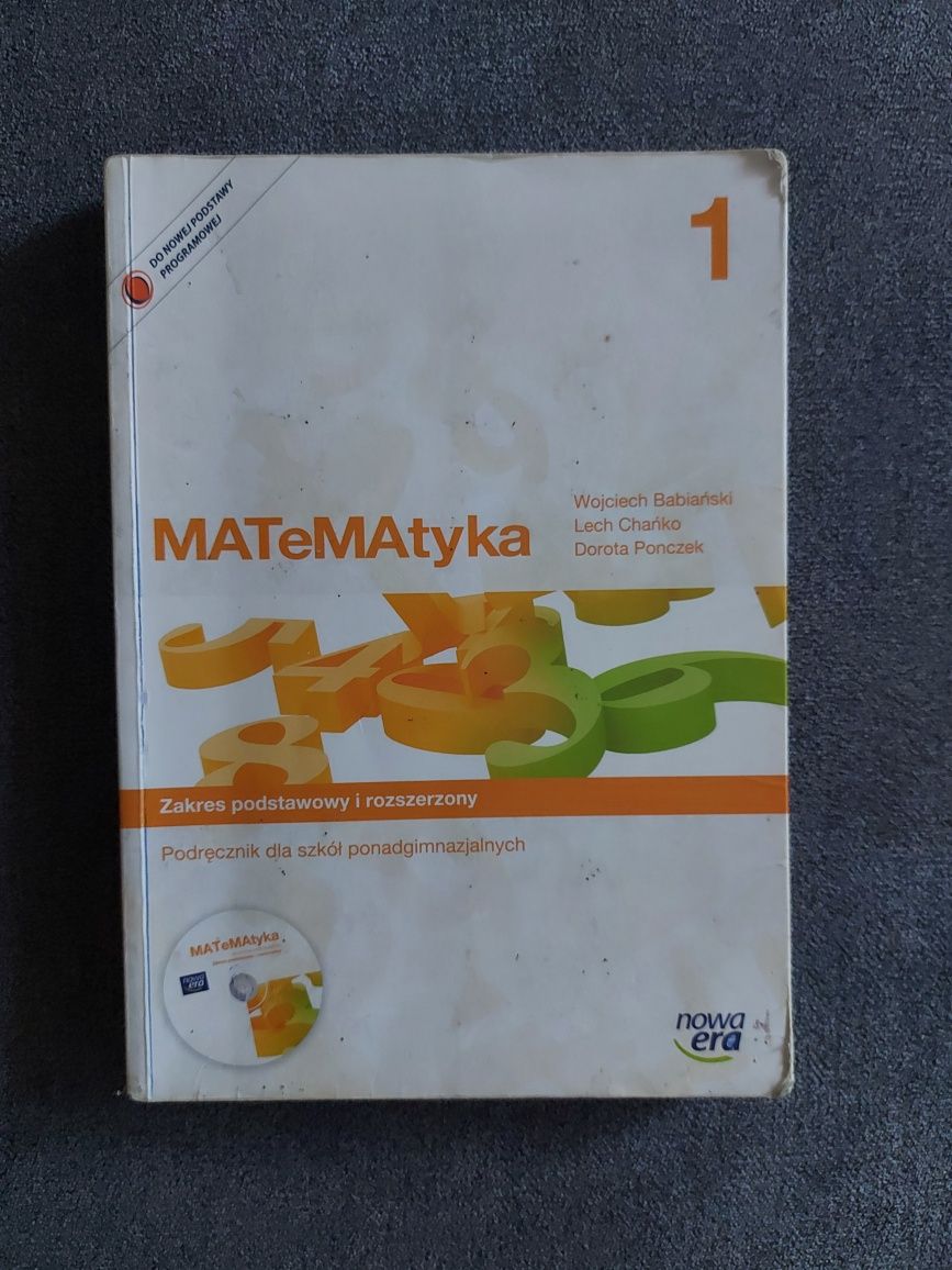 Matematyka 1 zakres podstawowy i rozszerzony